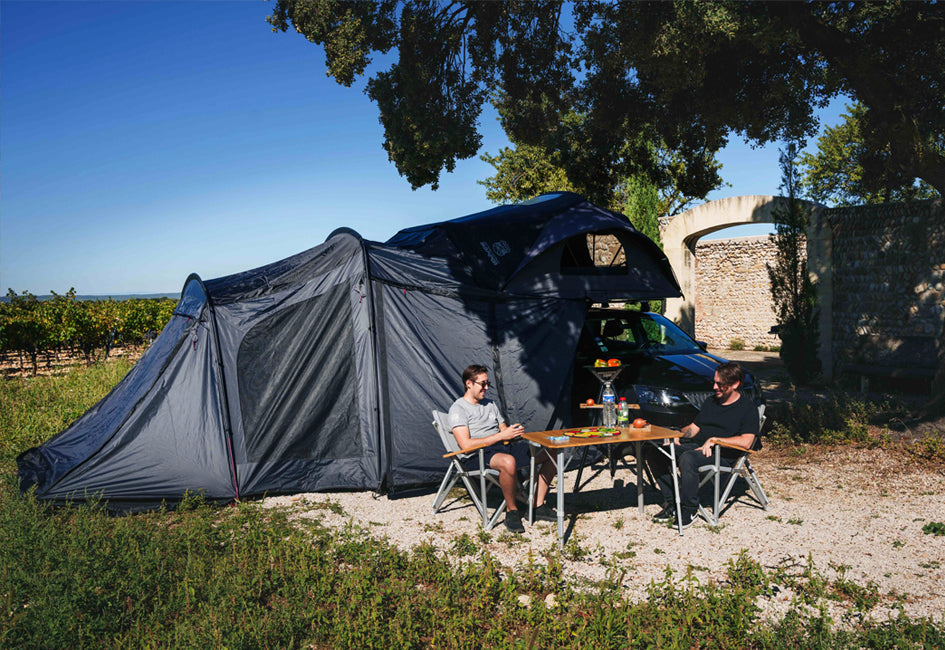 Les accessoires indispensables pour la tente de toit