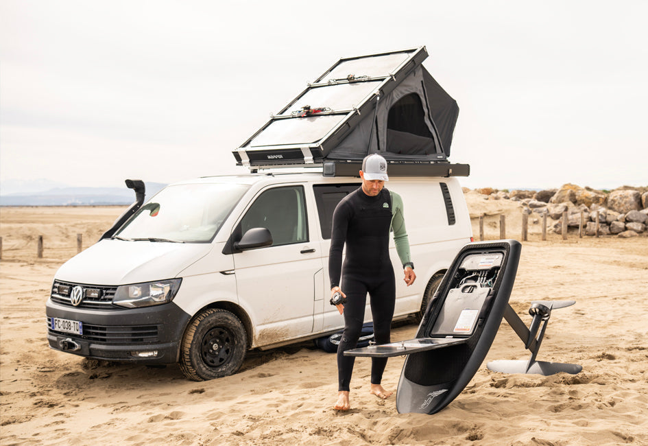 Van avec tente de toit vs van avec toit relevable