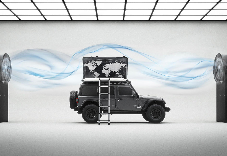 Comment préparer votre tente de toit à des conditions de vent